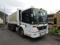 62 reg MERCEDES 3233LL REFUSE WAGON (DIRECT COUNCIL) 1ST REG 02/13, TEST 12/22, MILEAGE NOT