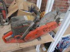 HUSQVARNA CUT OFF SAW C/W DIAMOND BLADE [+ VAT]