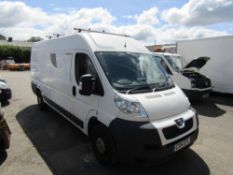 14 reg PEUGEOT BOXER 435 L4H2 HDI (DIRECT COUNCIL) 1ST REG 03/14, TEST 03/23, 24060M WARRANTED BUT