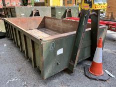 PREMIER BODIES BIGHAB H/12 HOOK LIFT SKIP (DIRECT COUNCIL) (LOCATION MANCHESTER) NO LOADING