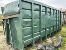 40YD SKIP (LOCATION BURNLEY) (RING FOR COLLECTION DETAILS) [+ VAT]