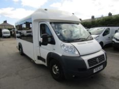 15 reg FIAT DUCATO TWIN AXLE MINIBUS (DIRECT COUNCIL) 1ST REG 08/15, 93176M, V5 HERE, 1 OWNER FROM
