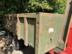 PREMIER BODIES BIGHAB H/12 HOOK LIFT SKIP (DIRECT COUNCIL) (LOCATION MANCHESTER) NO LOADING