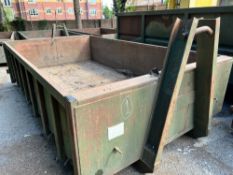 PREMIER BODIES BIGHAB H/12 HOOK LIFT SKIP (DIRECT COUNCIL) (LOCATION MANCHESTER) NO LOADING