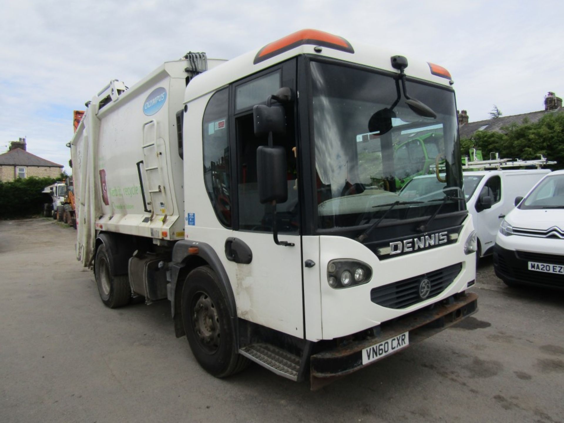 60 reg DENNIS N1826VRB5 REFUSE WAGON (DIRECT COUNCIL) 1ST REG 02/11, TEST 11/22, 103610KM, V5