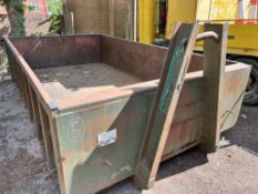 PREMIER BODIES BIGHAB H/12 HOOK LIFT SKIP (DIRECT COUNCIL) (LOCATION MANCHESTER) NO LOADING