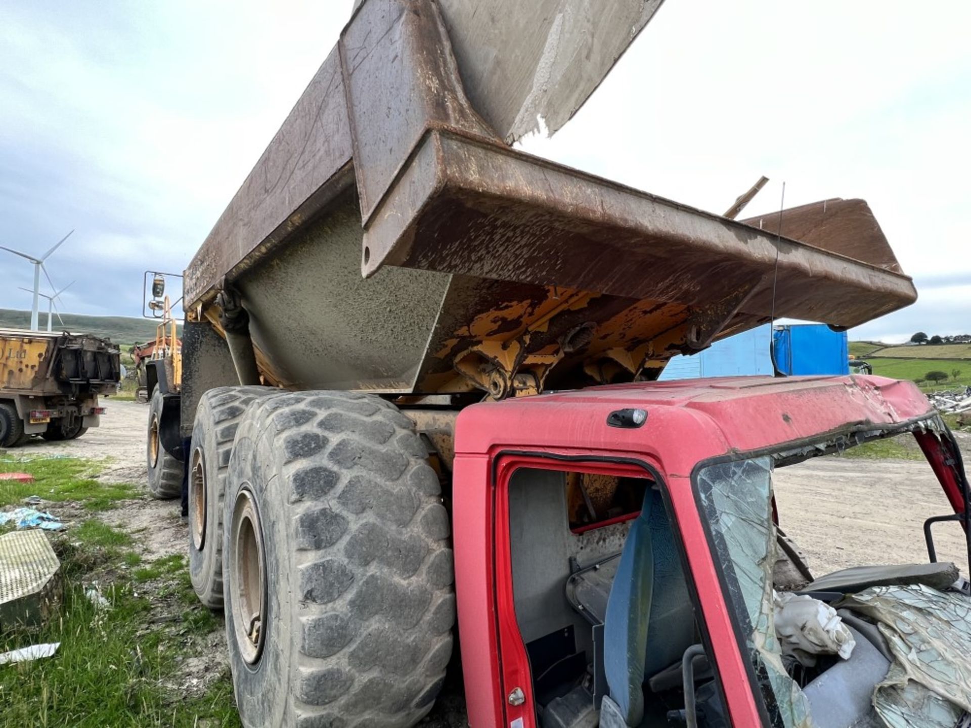 2000 VOLVO A40 30 TON DUMP TRUCK (LOCATION BURNLEY) RUNNING & WORKING (RING FOR COLLECTION - Bild 4 aus 5