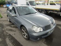 07 reg MERCEDES C220 CDI AVANTGDE SE A ESTATE, 1ST REG 03/07, TEST 11/22, 181075M, V5 HERE, 2 FORMER