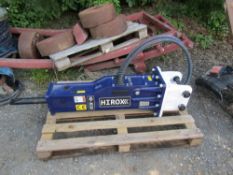 HIROX HDX10 HYDRAULIC BREAKER 35MM PINS TO SUIT 2-4 TON EXCAVATOR [+ VAT]