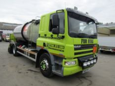 10 reg DAF TAR SPRAYER, 1ST REG 05/10, 273987M NOT WARRANTED, V5 HERE, 1 FORMER KEEPER [NO VAT]