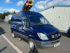 09 reg MERCEDES SPRINTER 5 TON C/W VERSALIFT 36NF HOIST (LOCATION NELSON) 1ST REG 07/09, 117603M,