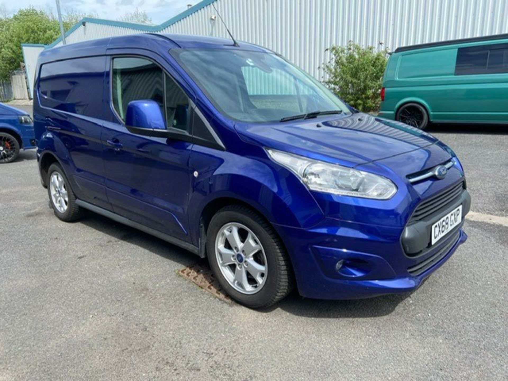 68 reg FORD TRANSIT CONNECT TDCI LIMITED (LOCATION NELSON) 1ST REG 12/18, TEST 12/22, 2 KEYS, FSH,