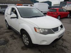 09 reg MITSUBISHI OUTLANDER 4WORK LWB 4 X 4 (DIRECT COUNCIL) 1ST REG 05/09, TEST 04/23, 152016M