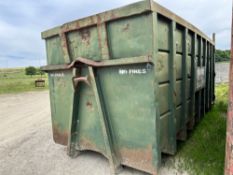 40YD SKIP (LOCATION BURNLEY) (RING FOR COLLECTION DETAILS) [+ VAT]