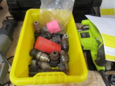 BOX OF DRILL CHUCKS MAINLY 36V DEWALT [NO VAT]