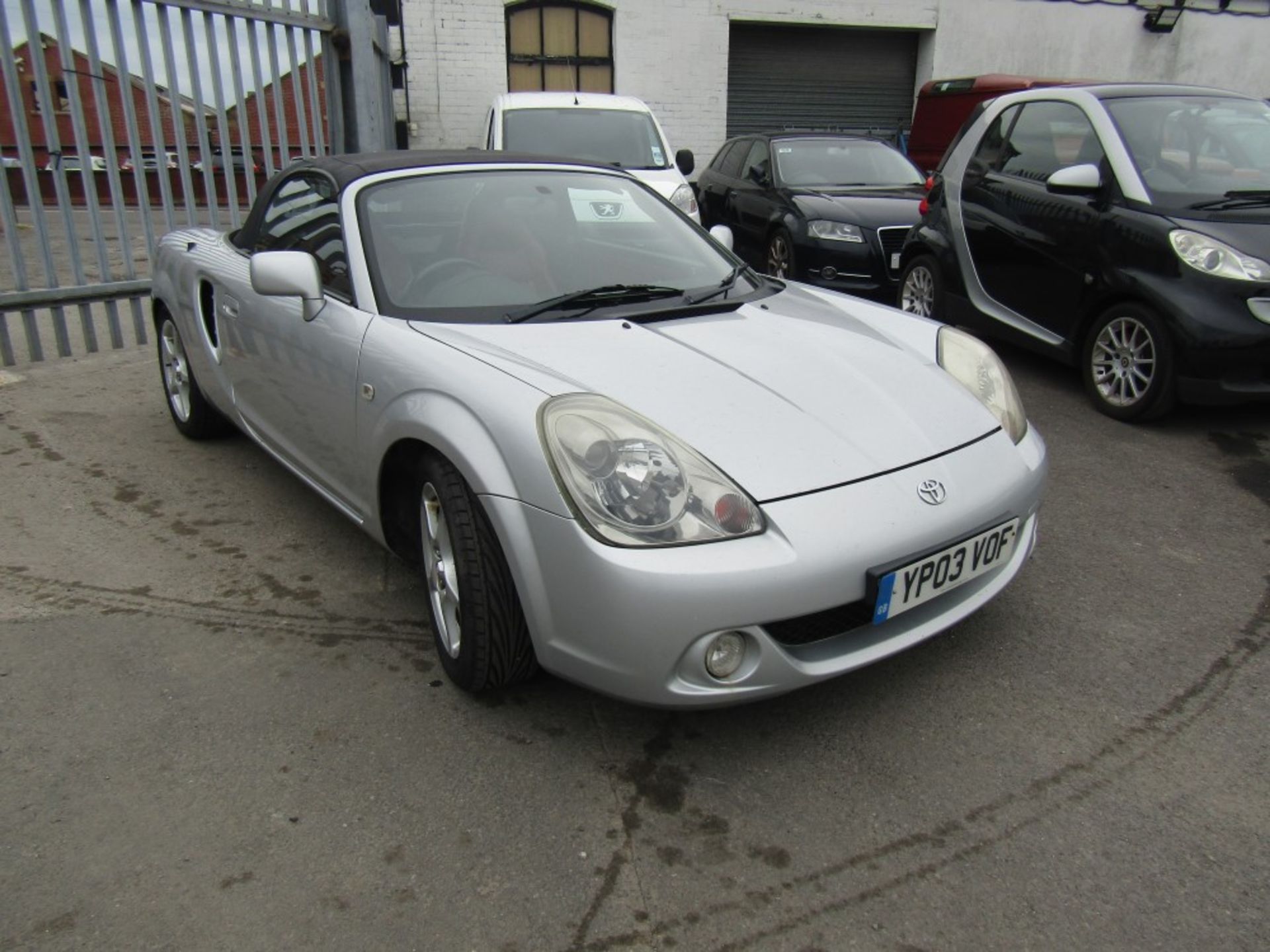 03 reg TOYOTA MR2 ROADSTER, 1ST REG 05/03, TEST 11/22, 129212M, V5 HERE, 8 FORMER KEEPERS [NO VAT]