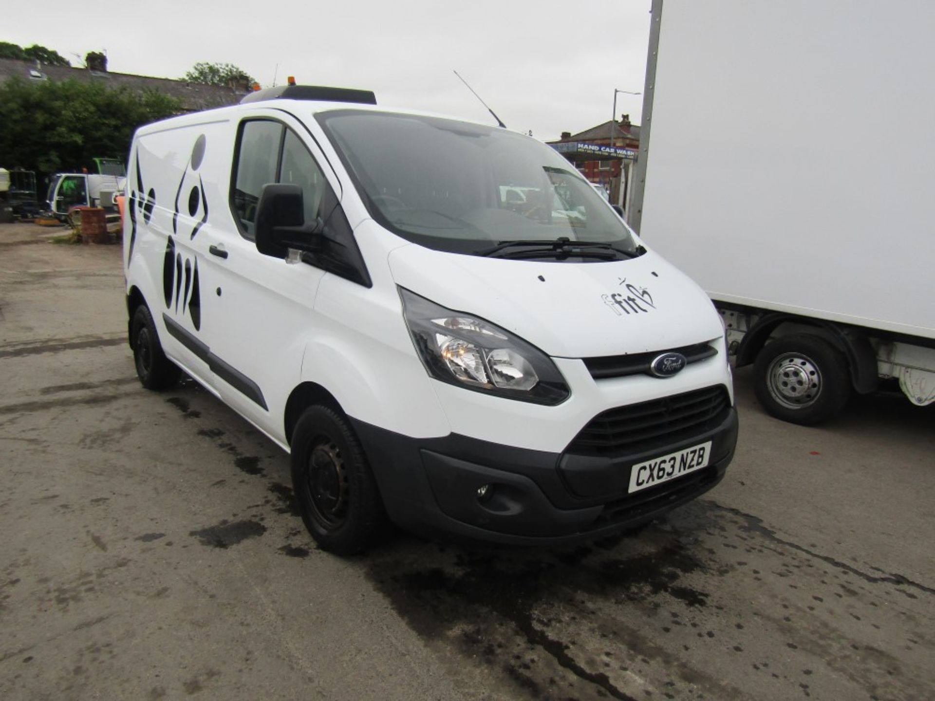 63 reg FORD TRANSIT CUSTOM 270 ECO-TECH (DIRECT COUNCIL) 1ST REG 10/13, TEST 10/22, 96268M, V5 HERE,