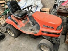 KUBOTA G2160 DIESEL MINI TRACTOR (LOCATION LEEK) (DIRECT COUNCIL) (RING FOR COLLECTION DETAILS) [+