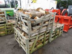 3 CRATES OF LOGS [NO VAT]