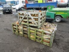 3 CRATES OF LOGS [NO VAT]