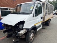 63 reg IVECO DAILY 50C15 TIPPER (NON RUNNER - SPARES / REPAIR) (LOCATION LEEK) (DIRECT COUNCIL)