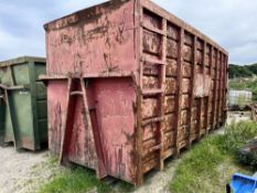 60YD SKIP (LOCATION BURNLEY) (RING FOR COLLECTION DETAILS) [+ VAT]