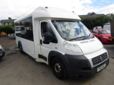 15 reg FIAT DUCATO TWIN AXLE MINIBUS (DIRECT COUNCIL) 1ST REG 08/15, 99176M, V5 HERE, 1 OWNER FROM