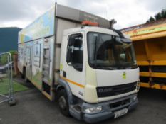 11 reg DAF FA LF45.160 RECYCLING WAGON (RUNS BUT DOESN'T DRIVE) (DIRECT COUNCIL) 1ST REG 06/11,