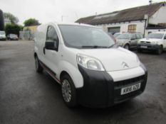 16 reg CITROEN NEMO VAN, 1ST REG 03/16, TEST 01/23, 108087M NOT WARRANTED, NO V5 [NO VAT]