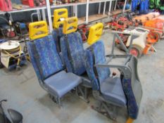 5 BUS SEATS (DIRECT COUNCIL) [+ VAT]