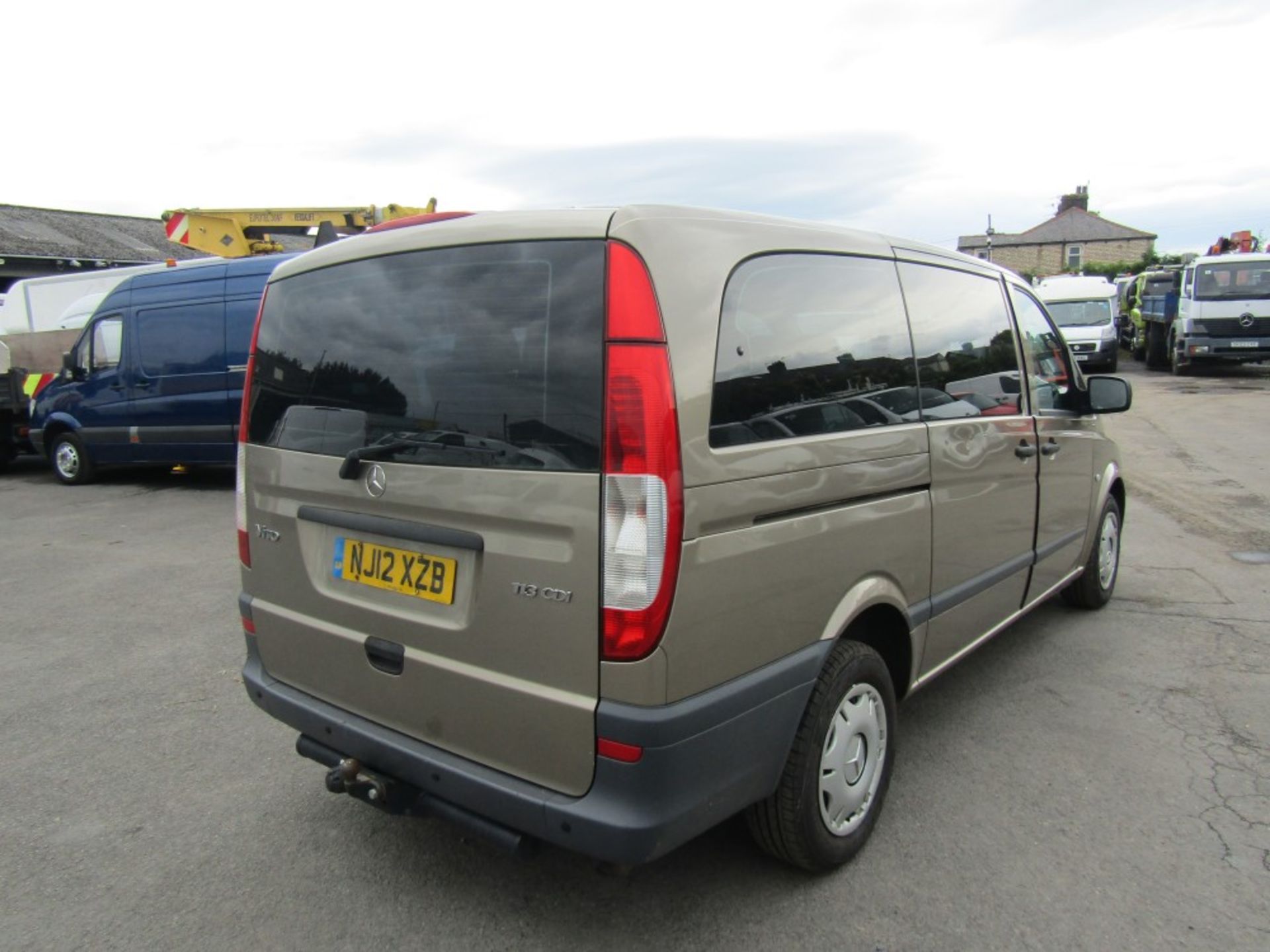 12 reg MERCEDES VITO 113 CDI TRAVELINER, 1ST REG 06/12, TEST 07/23, 123331M NOT WARRANTED, V5 - Bild 4 aus 7