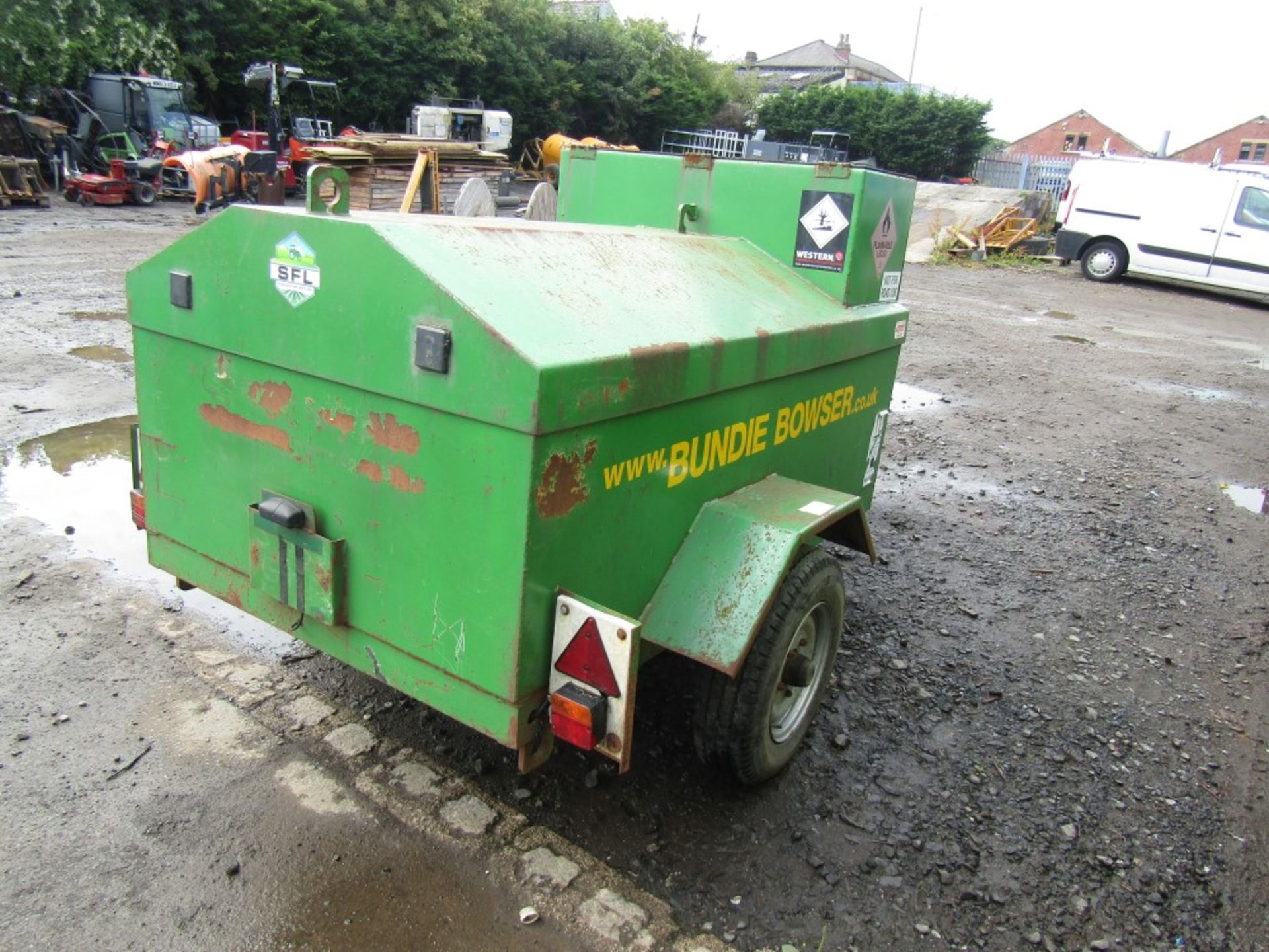 BUNDIE BUNDED 1250 LTRS FUEL BOWSER [+ VAT] - Image 2 of 2