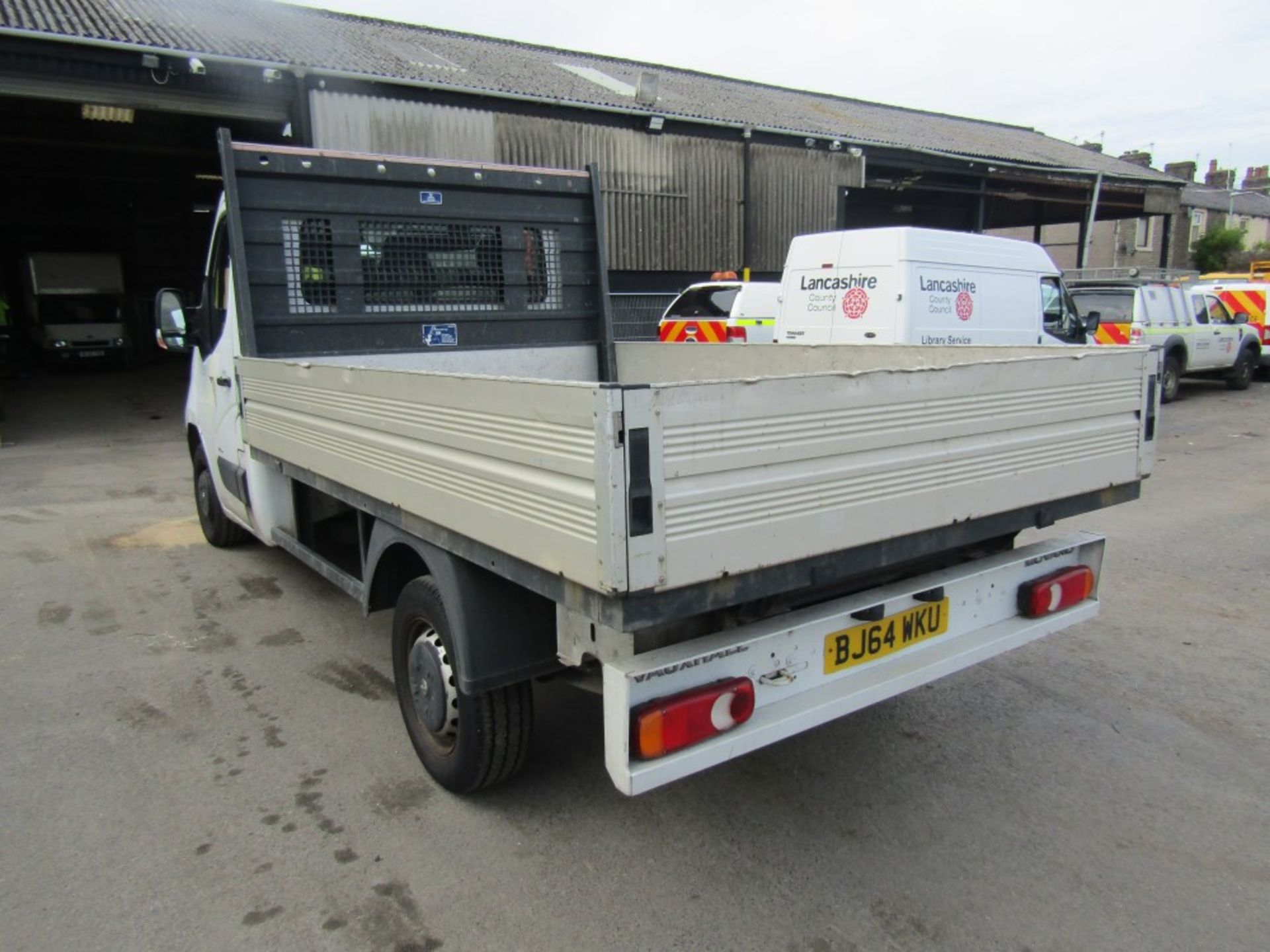 64 reg VAUXHALL MOVANO F3500 L2H1 CDTI DROPSIDE, 1ST REG 09/14, 69575M, V5 HERE, 1 FORMER - Bild 3 aus 6