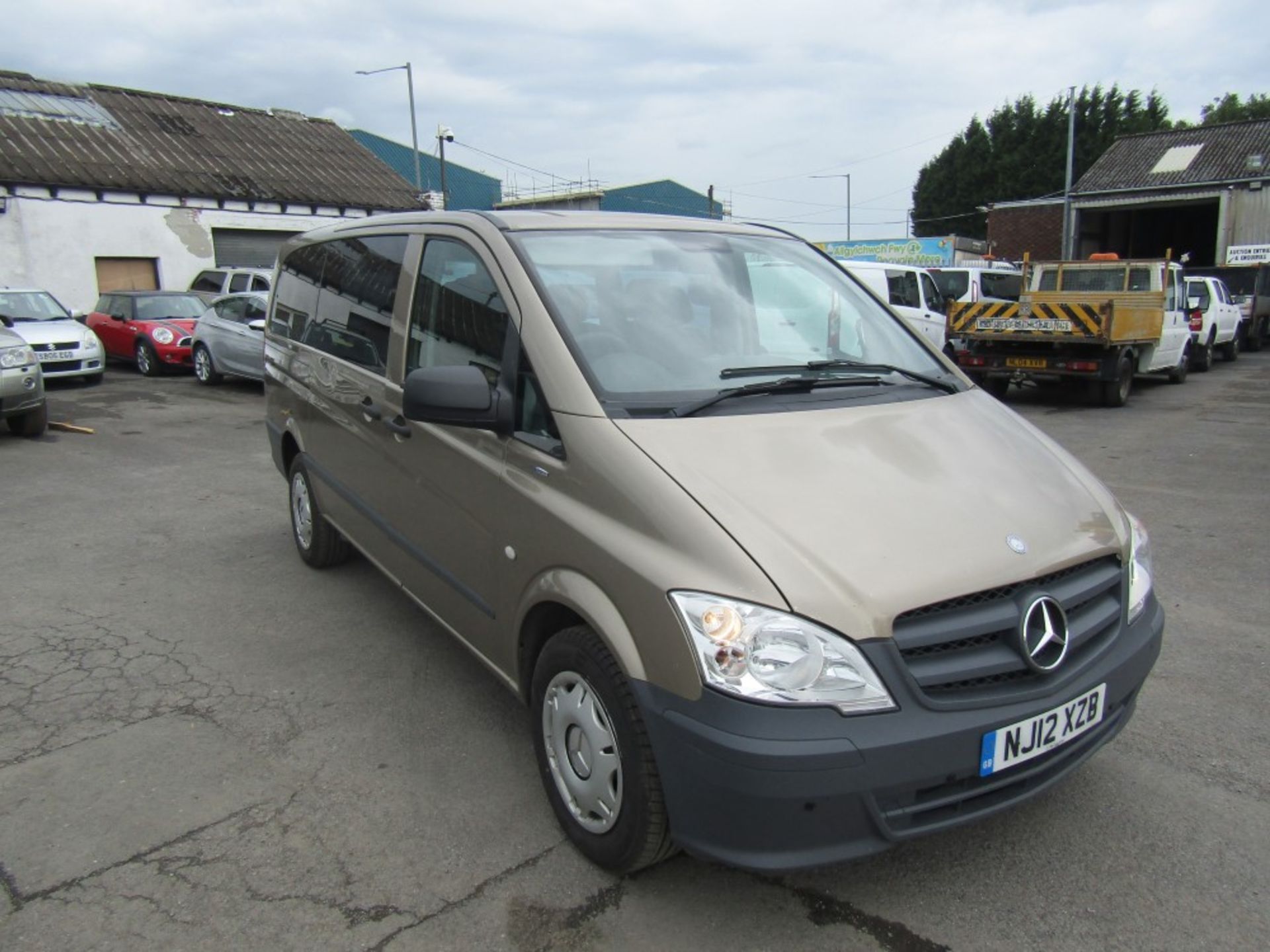 12 reg MERCEDES VITO 113 CDI TRAVELINER, 1ST REG 06/12, TEST 07/23, 123331M NOT WARRANTED, V5