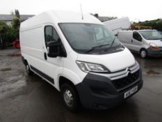 67 reg CITROEN RELAY 35 L2H2 EPRISE BLUE HDI, 1ST REG 09/17, TEST 09/22, 155734M, V5 HERE, 1 OWNER