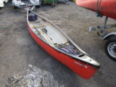 RANGER 16 CANOE C/W 2 PADDLES & 1 POLE (DIRECT COUNCIL) [+ VAT]