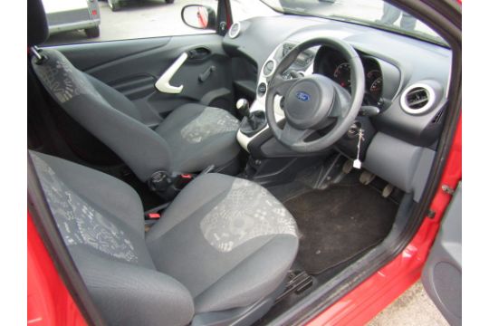 13 reg FORD KA STUDIO, 1ST REG 03/13, TEST 08/23, 98321M WARRANTED, V5 HERE, 2 FORMER KEEPERS [NO - Image 5 of 6