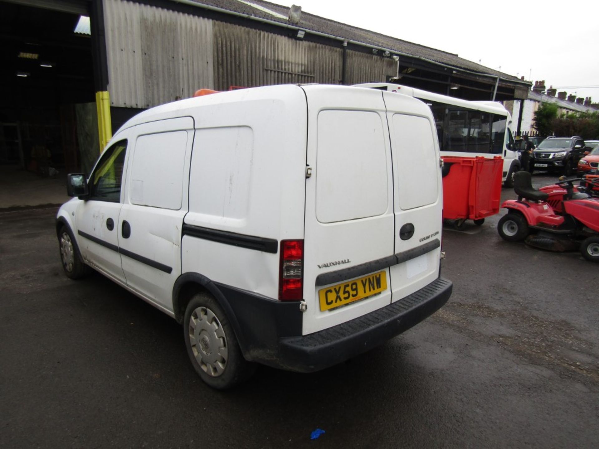 59 reg VAUXHALL COMBO 1700 CDTI 16V (DIRECT COUNCIL) 1ST REG 10/09, TEST 10/22, 93532M, V5 HERE, 1 - Image 3 of 6