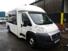 15 reg FIAT DUCATO TWIN AXLE MINIBUS (DIRECT COUNCIL) 1ST REG 08/15, 103692M, V5 HERE, 1 OWNER