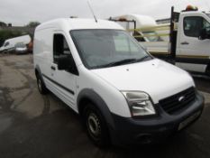 13 reg FORD TRANSIT CONNECT 90 T230 (DIRECT UNITED UTILITIES WATER) 1ST REG 04/13, TEST 01/23, 1060