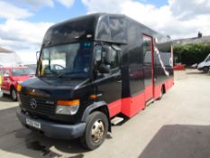 60 reg MERCEDES VARIO 813D LIBRARY (DIRECT COUNCIL) 1ST REG 12/10, 102796KM, V5 HERE, 1 OWNER FROM