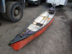 RANGER 16 CANOE C/W 2 PADDLES & 1 POLE (DIRECT COUNCIL) [+ VAT]