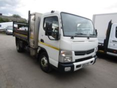 63 reg MITSUBISHI FUSO CANTER 7C15 34 TIPPER (TIPPER INOPERATIVE) (DIRECT COUNCIL) 1ST REG 11/13,