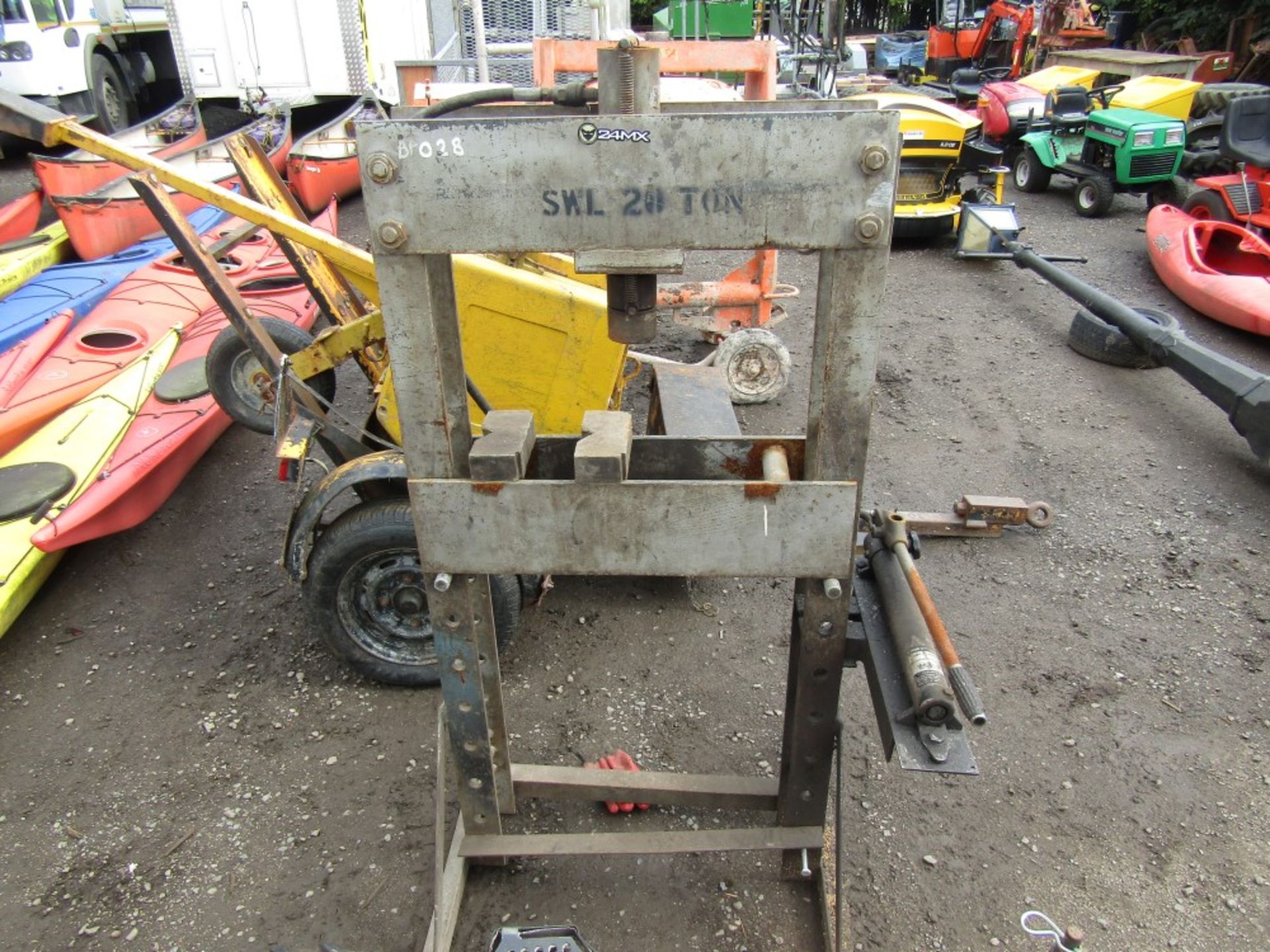 20 TON HYDRAULIC WORKSHOP PRESS (DIRECT COUNCIL) [+ VAT]