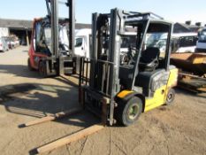 2015 JUNGHEINRICH DFG425 FORK LIFT (NO KEYS) [NO VAT]