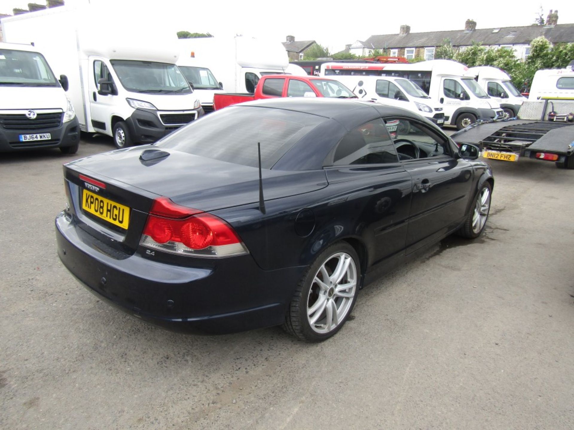08 reg VOLVO C70 SE LUX AUTO CONVERTIBLE, 1ST REG 04/08, TEST 05/23, 175809M, V5 HERE, 6 FORMER - Image 4 of 6
