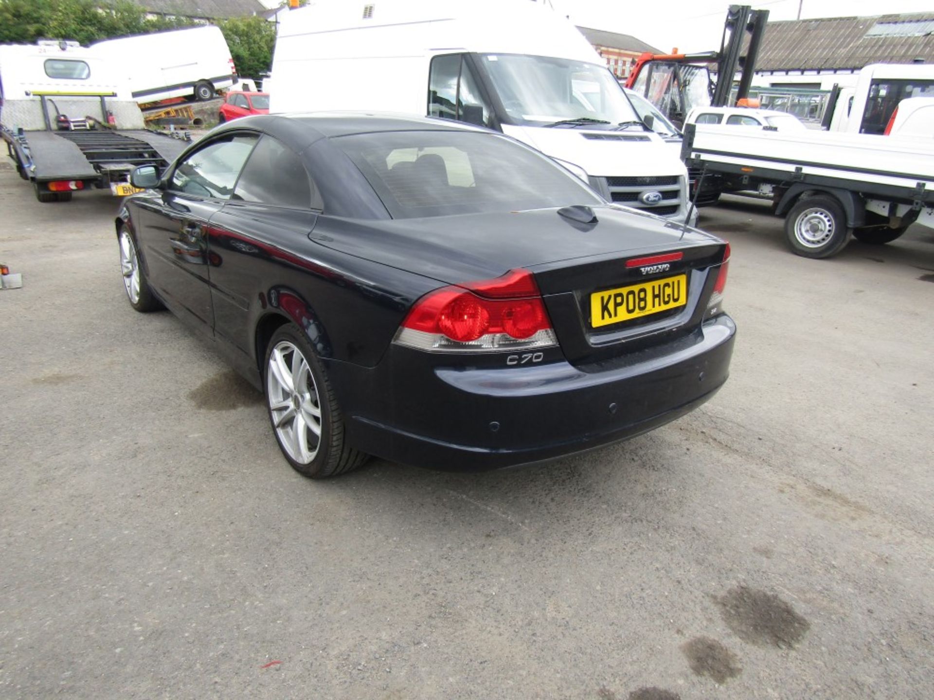 08 reg VOLVO C70 SE LUX AUTO CONVERTIBLE, 1ST REG 04/08, TEST 05/23, 175809M, V5 HERE, 6 FORMER - Image 3 of 6