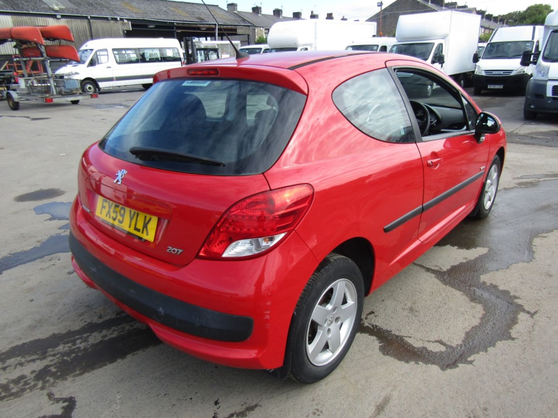 59 reg PEUGEOT 207 VERVE 1.4 PETROL, 1ST REG 11/09, TEST 08/23, 81015M WARRANTED, V5 HERE, 4 - Image 4 of 6