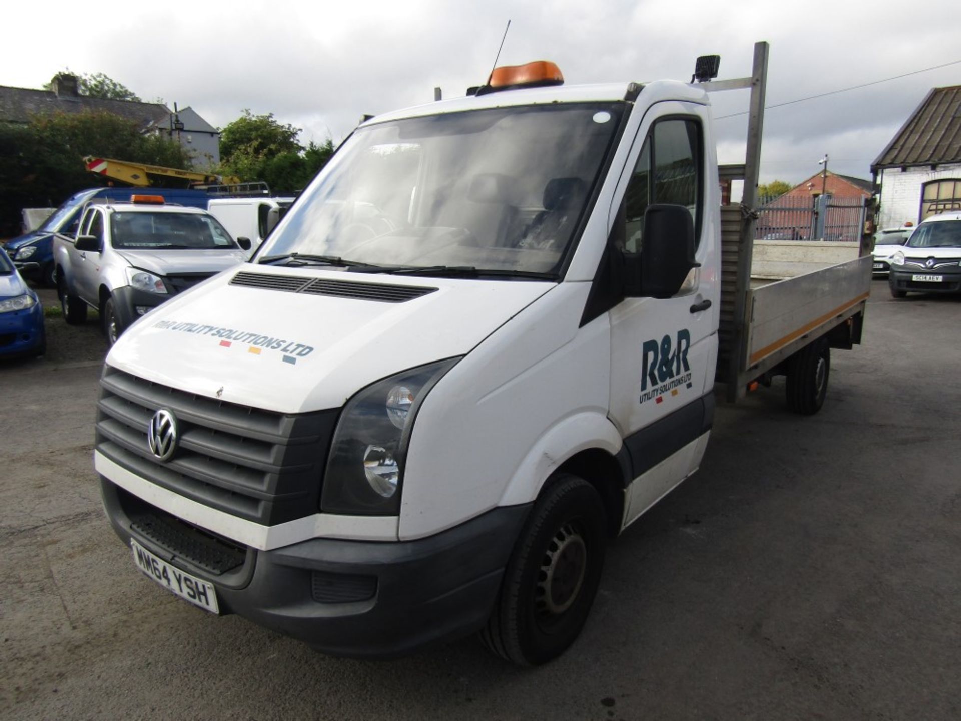 64 reg VW CRAFTER CR35 TDI DROPSIDE, 1ST REG 01/15, TEST 08/23, 223338M, V5 HERE, 1 FORMER KEEPER [ - Image 2 of 6