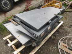 3 X MINI EXCAVATOR CAB GUARDS (DIRECT GAP) [+ VAT]